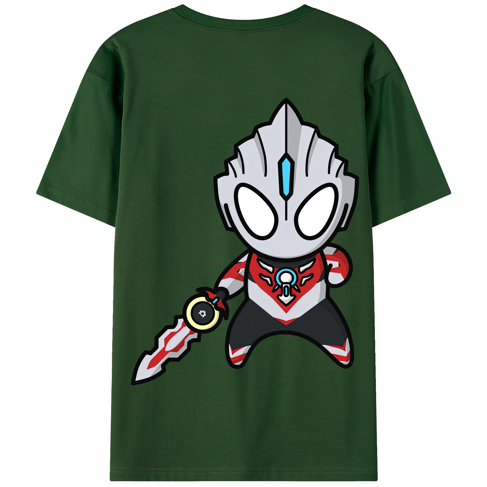 （画像用） ウルトラマン Ultraman 綿100％半袖Tシャツ（背面プリント）